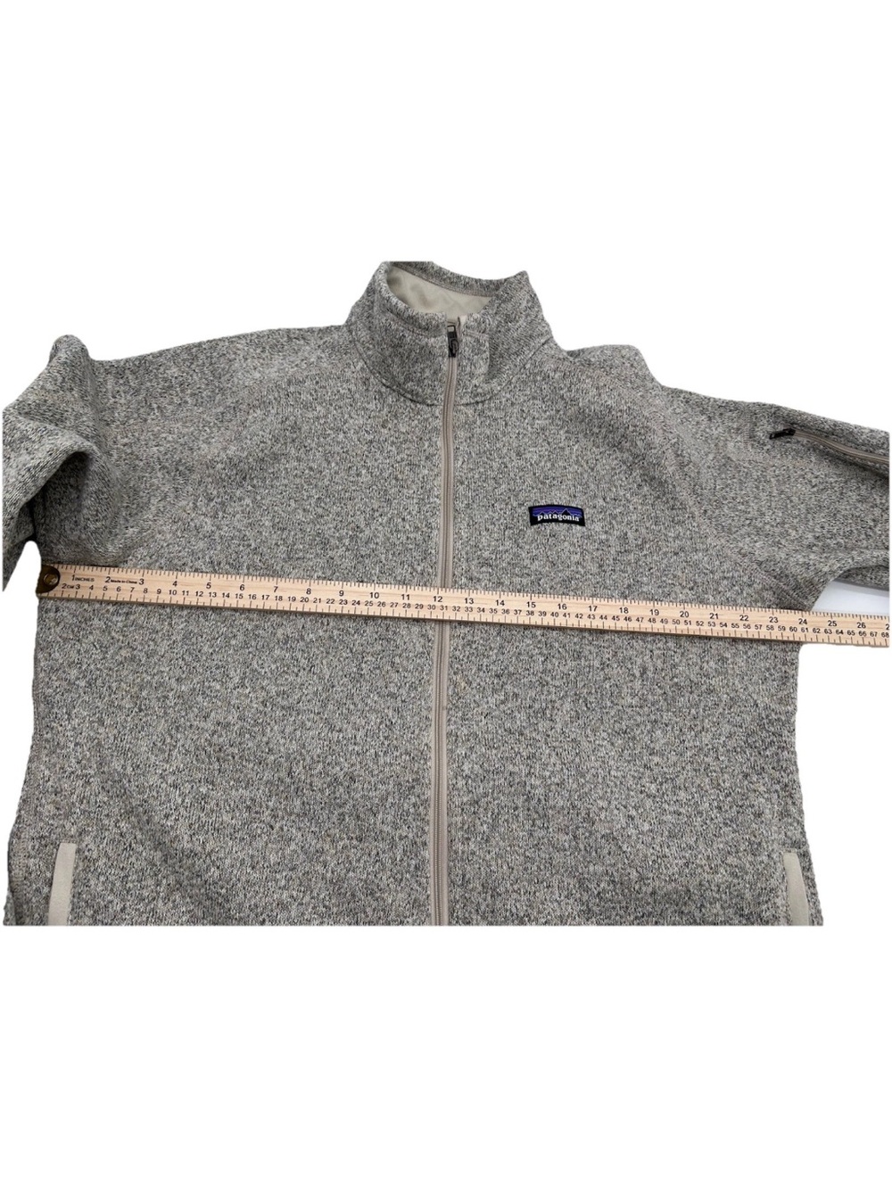 Patagonia Women's Better Sweater Full-Zip Knit Fleece Jacket Grey XXL - Picture 6 of 12
